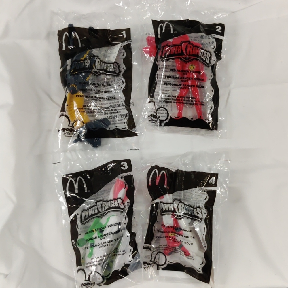 Happy Meal toys: Power Ranger 2005